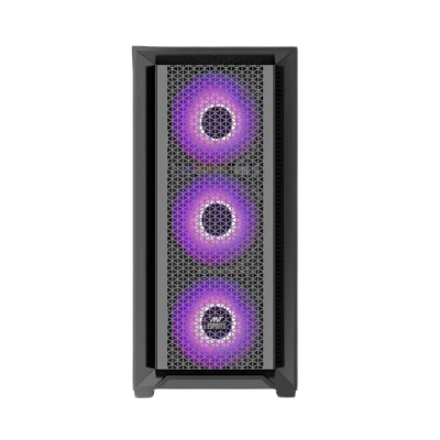 Ant Esports SX7 Mid-Tower ARGB Gaming Cabinet Black
