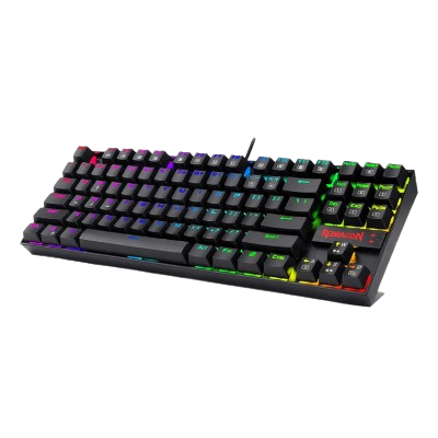 REDRAGON KUMARA K552 TKL WIRED MECHNICAL KEYBAORD RGB BLACK (Blue Switch)