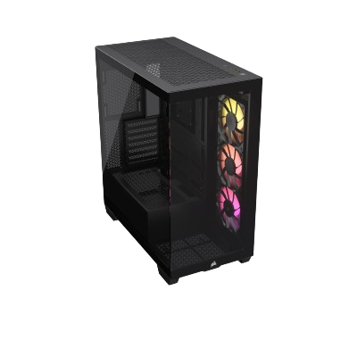 CORSAIR 3500X ARGB MID-TOWER E-ATX PC CASE (BLACK)
