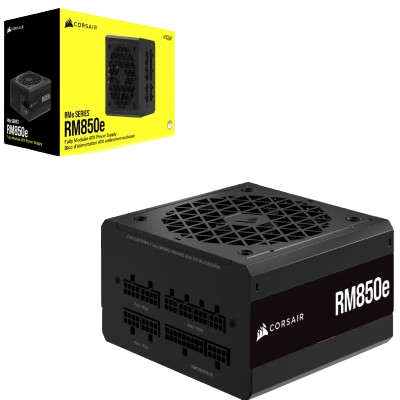 Corsair RM850e ATX 3.1 80 Plus Gold Fully Modular (BLACK)