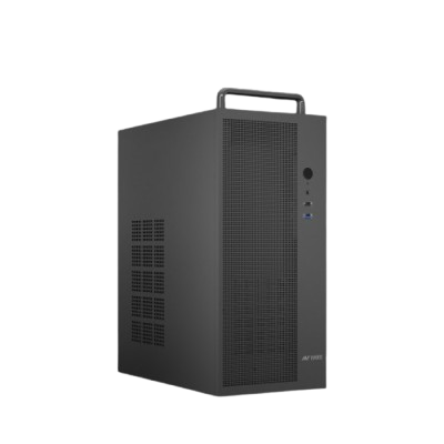 Ant Esports SI10 Mid Tower M-ATX PC CASE (BLACK)