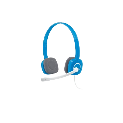 Logitech H150 WIRED HEADSET (BLUE-WHITE)