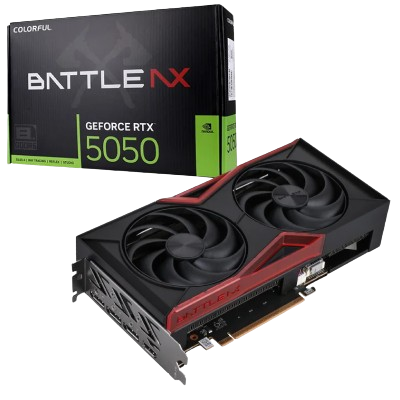 COLORFUL GEFORCE RTX 5050 BATTLE AX DUO 8GB-V (BLACK)