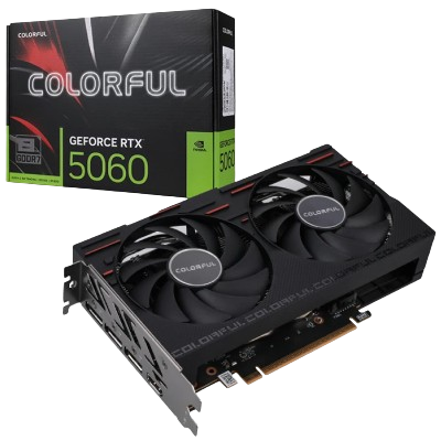 COLORFUL GEFORCE RTX 5060 GAMING DUO 8GB-V (BLACK)