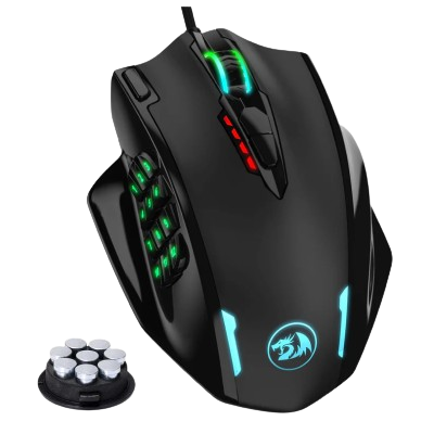REDRAGON IMPACT M908 RGB WIRED MOUSE (BLACK)