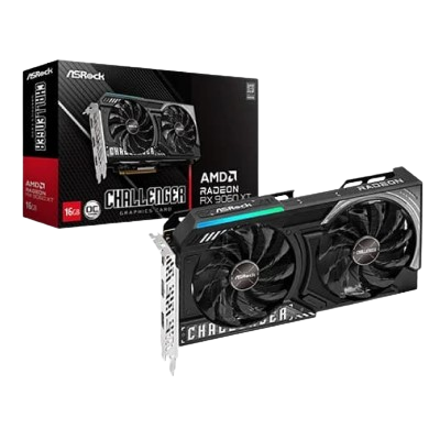 ASRock AMD Radeon RX 9060 XT Challenger 16GB OC (Black)