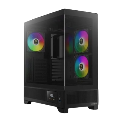 GAMDIAS ATLAS M1 ARGB MID-TOWER PC CASE (BLACK)