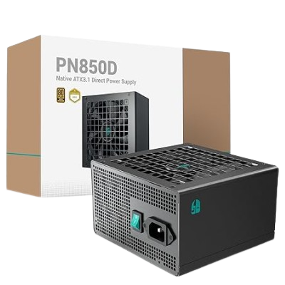 DEEPCOOL PN850D ATX 3.1 80 PLUS GOLD SMPS (BLACK)