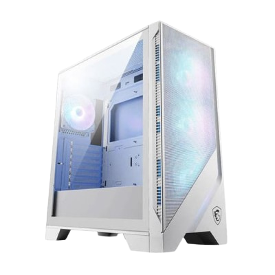 MSI MAG FORGE 320R AIRFLOW MID-TOWER ATX (WHITE)