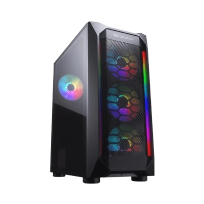COUGAR MX410 MESH-G RGB Cabinet (Black)