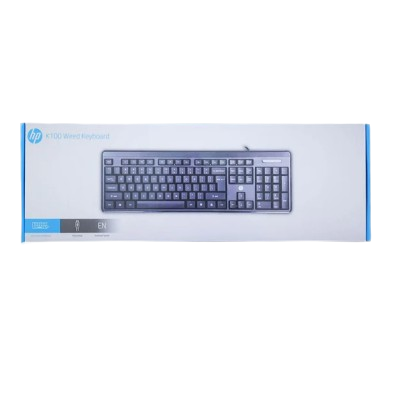 HP K100 WIRED KEYBOARD (BLACK)