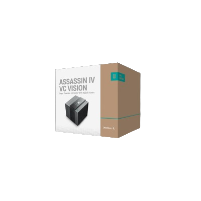 DEEPCOOL ASSASSIN IV VC VISION 140/120mm AIR COOLER WITH DIGITAL SCREEN
