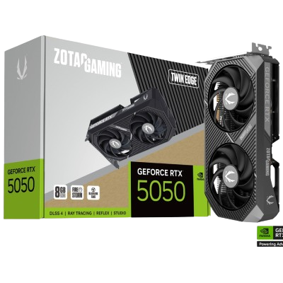 ZOTAC GAMING GEFORCE RTX 5050 TWIN EDGE 8GB GDDR6 (BLACK)