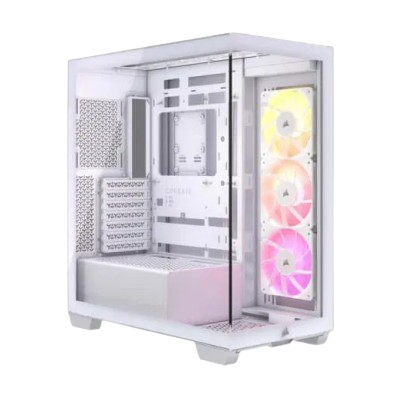 CORSAIR 3500X ARGB MID-TOWER E-ATX PC CASE (WHITE)