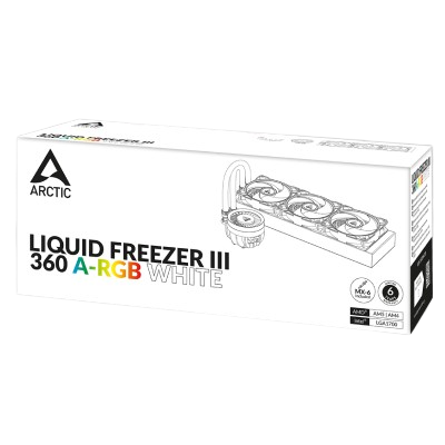 ARCTIC Liquid Freezer III 360 A-RGB 360mm (White)