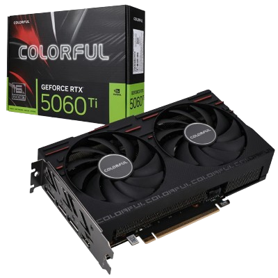 COLORFUL GEFORCE RTX 5060 TI GAMING DUO 16GB-V (BLACK)