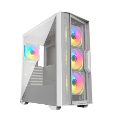 TAG ANDROMEDA E-ATX MID TOWER PC CASE WHITE