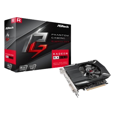 ASRock RX550 Phantom Gaming 4GB GDDR5 Graphics Card