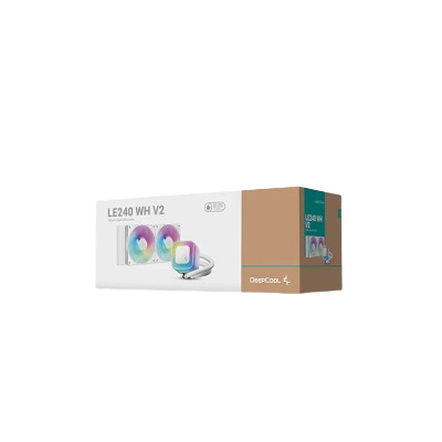 DEEPCOOL LE240 WH V2 240mm Cpu Liquid Cooler (White)