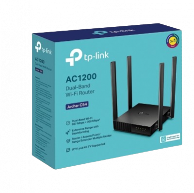 TP-LINK Archer C54 AC1200 Dual Band Wi-Fi Router