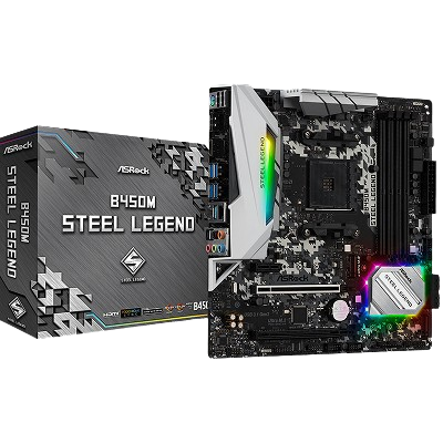 ASRocK B450M STEEL LEGND