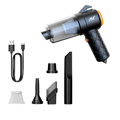 Ant Dust Buster 6 in 1 Emergency Vacuum Cleaner (Black/Orange)