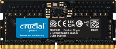 Crucial 8GB DDR5-4800 MHz LAPTOP RAM (CT8G48C40S5)