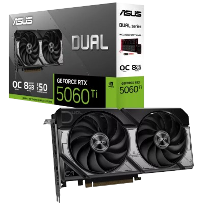 ASUS Dual GeForce RTX 5060 Ti 8GB GDDR7 OC Edition