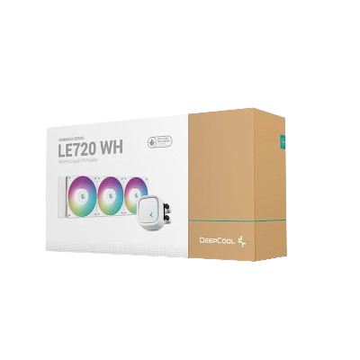 DEEPCOOL GAMMAXX LE720 ARGB 360mm CPU Liquid Cooler (White)