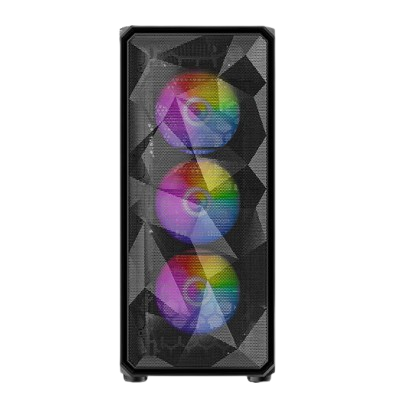 Antec AX83 RGB MID-TOWER E-ATX (BLACK)