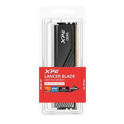 XPG ADATA LANCER BLADE RGB 32GB DDR5 6000 MHz DESKTOP MEMOREY (AX5U6000C3032G-SLABRBK)BLACK
