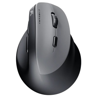 CYBEART Arcus Wireless Ergonomic Mouse (BLACK)