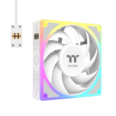 THERMALTAKE TOUGHFAN EX 120 ARGB Sync PC Cooling Fan (PACK OF 3) WHITE