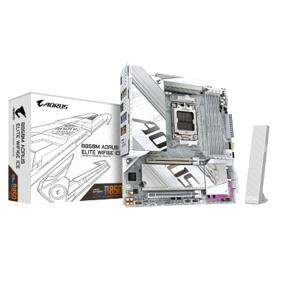 GIGABYTE B850M AORUS ELITE WIFI6E ICE