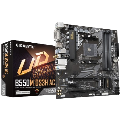 GIGABYTE B550M DS3H AC