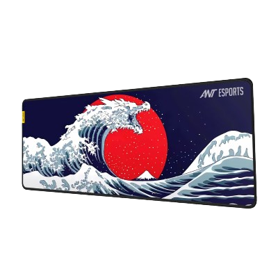 ANT ESPORTS SNOW DRAGON GAMING MOUSE PAD (BLUE)