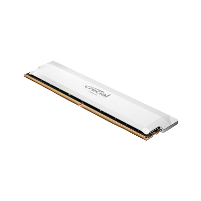 Crucial Pro Overclocking 16GB DDR5-6000 Desktop Ram WHITE (CP16G60C36U5W)