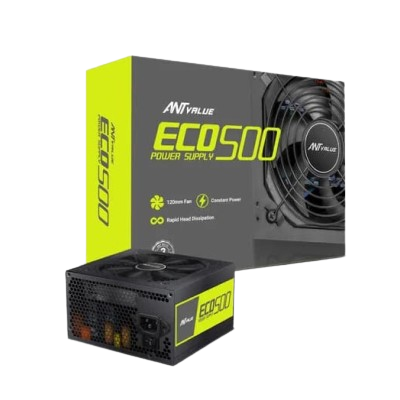 ANT VALUE ECO500 80 PLUS NON MODULAR SMPS