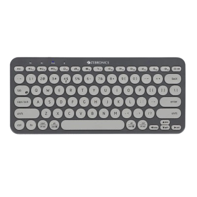 ZEBRONICS K5000MW WIRELESS KEYBOARD (SPACE GREY)
