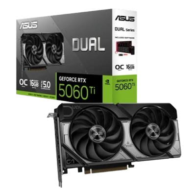 ASUS Dual GeForce RTX 5060 Ti 16GB GDDR7 OC Edition
