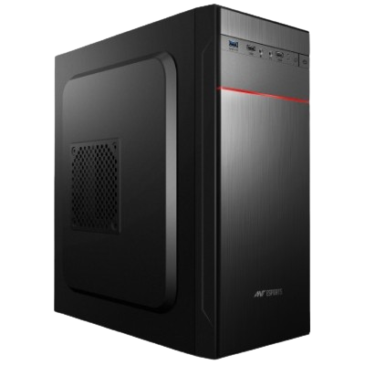 Ant Esports Si27 (ATX) Mid Tower Pc Case (Black)