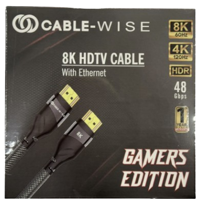 Cable Wise 8K 5.0 Meter HDMI Cable 2.1