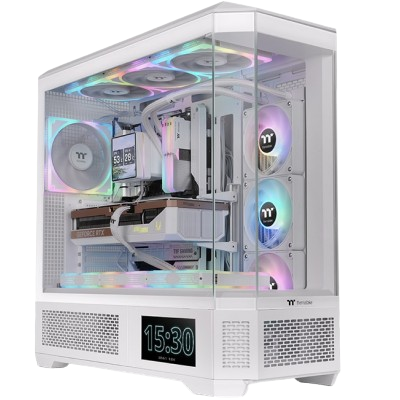 THERMALTAKE VIEW 600 TG FULL TOWER PC CASE (WHITE)