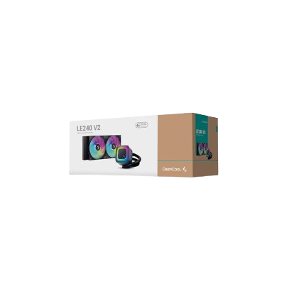 DEEPCOOL LE240 V2 240mm Cpu Liquid Cooler (Black)
