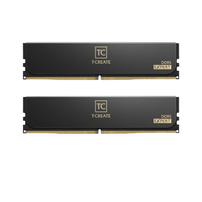 T-FORCE T-CREATE 32GB(16GBx2) DDR5 6000MHz CL30 Desktop RAM (BLACK)