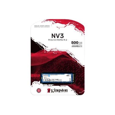 Kingstone NV3 PCIe 4.0 NVMe SSD (500GB)