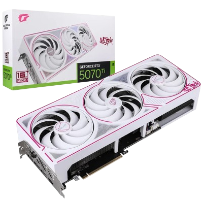 COLORFUL IGAME GEFORCE RTX 5070 TI ULTRA W OC 16GB-V (WHITE)