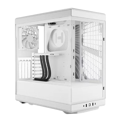 HYTE Y40 MID-TOWER PC CASE (SNOW WHITE)
