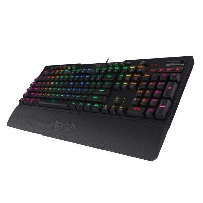 REDRAGON BRAHMA K586 RGB MECHANICAL KEYBOARD WIRED (Red Switch)