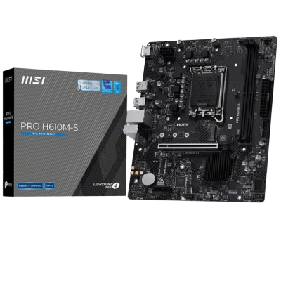MSI PRO H610M-S INTEL MOTHERBOARD